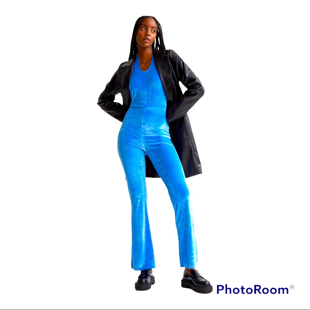 H&M Blue Jumpsuit